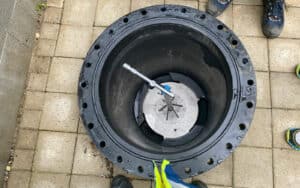 Druckrohrreinigung und Inspektion mit der Molchstation Quick-Pig - Gemeinde Glattfelden