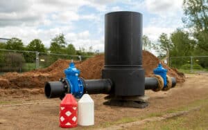 Druckrohrreinigung und Inspektion mit der Molchstation Quick-Pig - Gemeinde Glattfelden